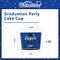 2026 Graduation Decorations Kit - Class of 2026 Congrats Grad Party Pack with Paper Ice Cream - Snack Cups for 50 Guests, for Graduation Party Supplies(Blue and Black)